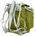 Mochila militar noruega genuina con paquete de mochila de cuero de lona del ejército de marco