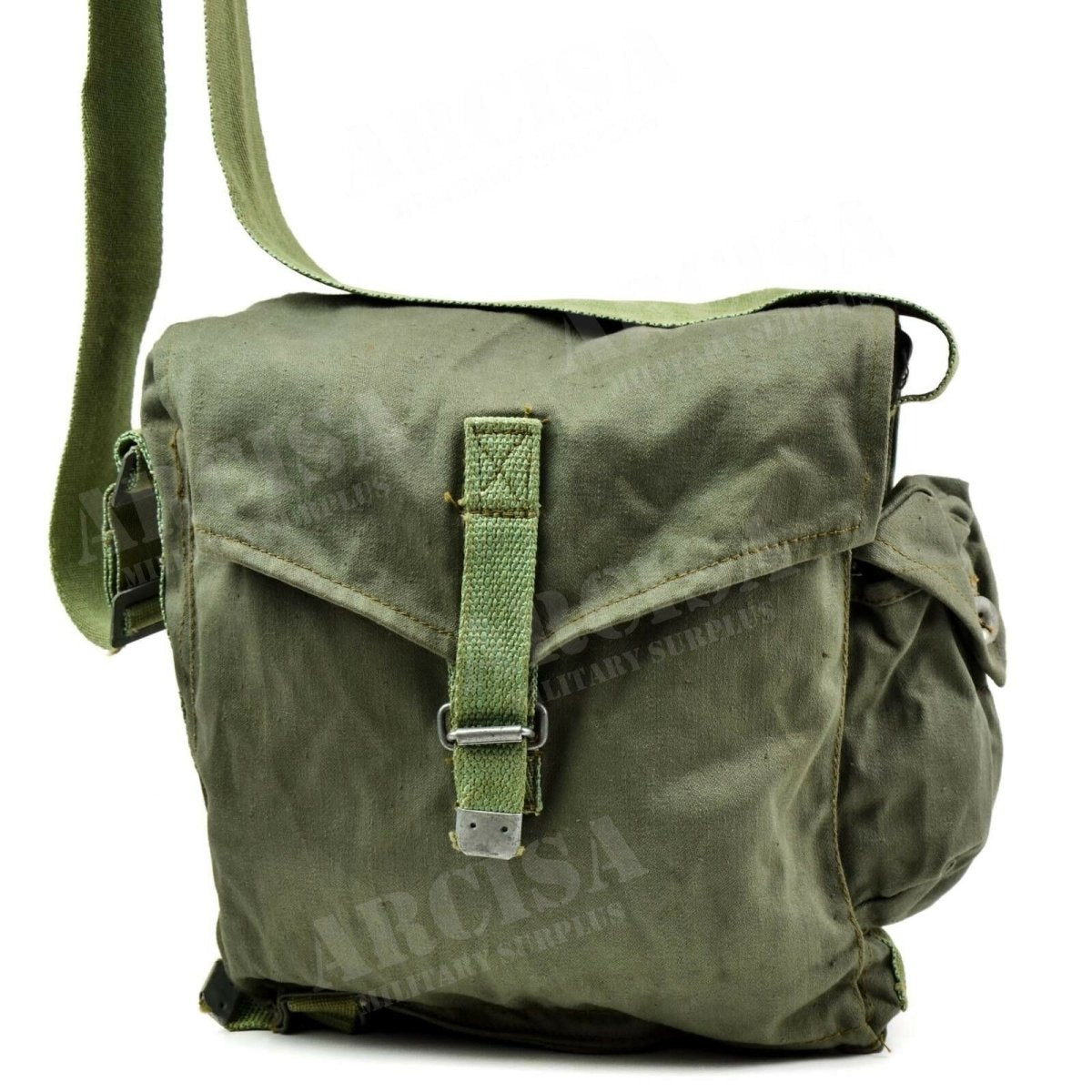 Original polnische Militär Gasmaske OM-14 aus der Sowjetzeit Tragetasche Schultertasche