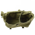 Guido sacchetto di pane rumeno dell'esercito militare surplus oliva tela haversack od new