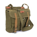 Genuine Romanian army bread bag military surplus Olive canvas haversack surplus