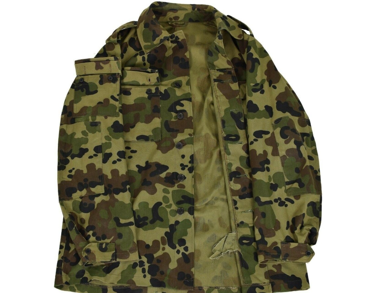 Guida vera giacca da campo dell'esercito rumeno Milita