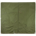 Original wasserdichtes Zeltplane-Zelt der rumänischen Armee, Olivgrüner Poncho, 180 x 180 cm