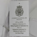 Echtes spanisches Polizeihemd, grau, Militär-Kurzarmhemden, NEU