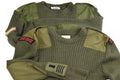 Genuine Sweater British Army pullover Commando Green Olive Wool Men Jumper