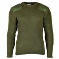 Genuine Sweater British Army pullover Commando Green Olive Wool Men Jumper