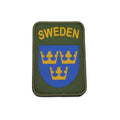 Echte Zweden Army Patch Clothing Loop en Hood Sweden Military Three Crowns