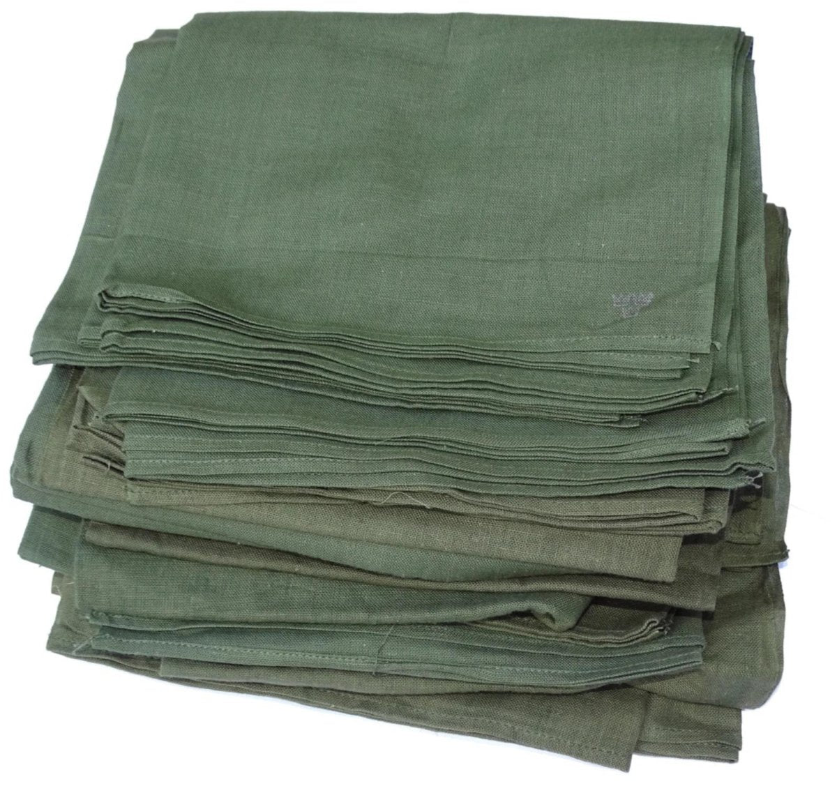 Original schwedische Armee Bandana Schal olivgrün leicht atmungsaktiv 80x80cm