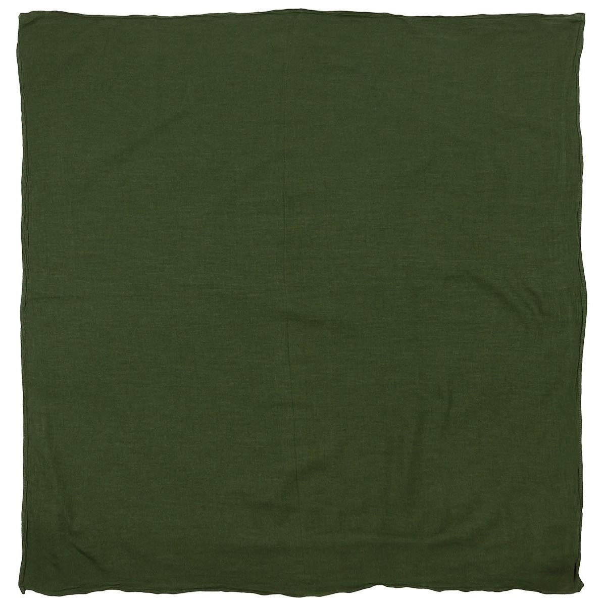 Original schwedische Armee Bandana Schal olivgrün leicht atmungsaktiv 80x80cm