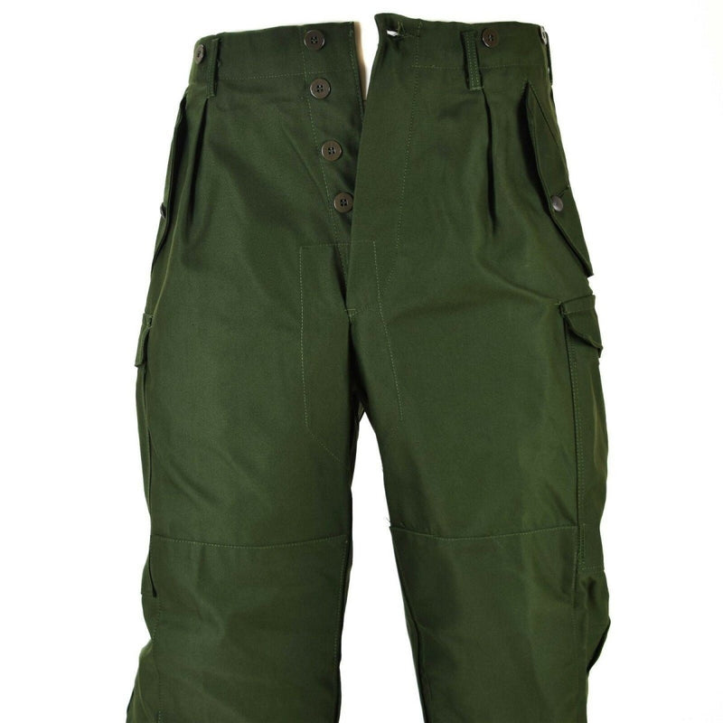 Genuine Swedish army pants M59 combat trousers military green - GoMilitar