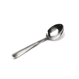 Genuina cuchara de sopa de acero inoxidable del ejército sueco 1 pieza excedente militar nuevo