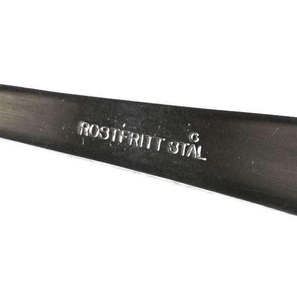 Genuino cucchiaio di zuppa in acciaio inossidabile dell'esercito svedese 1 pezzo in eccesso militare nuovo