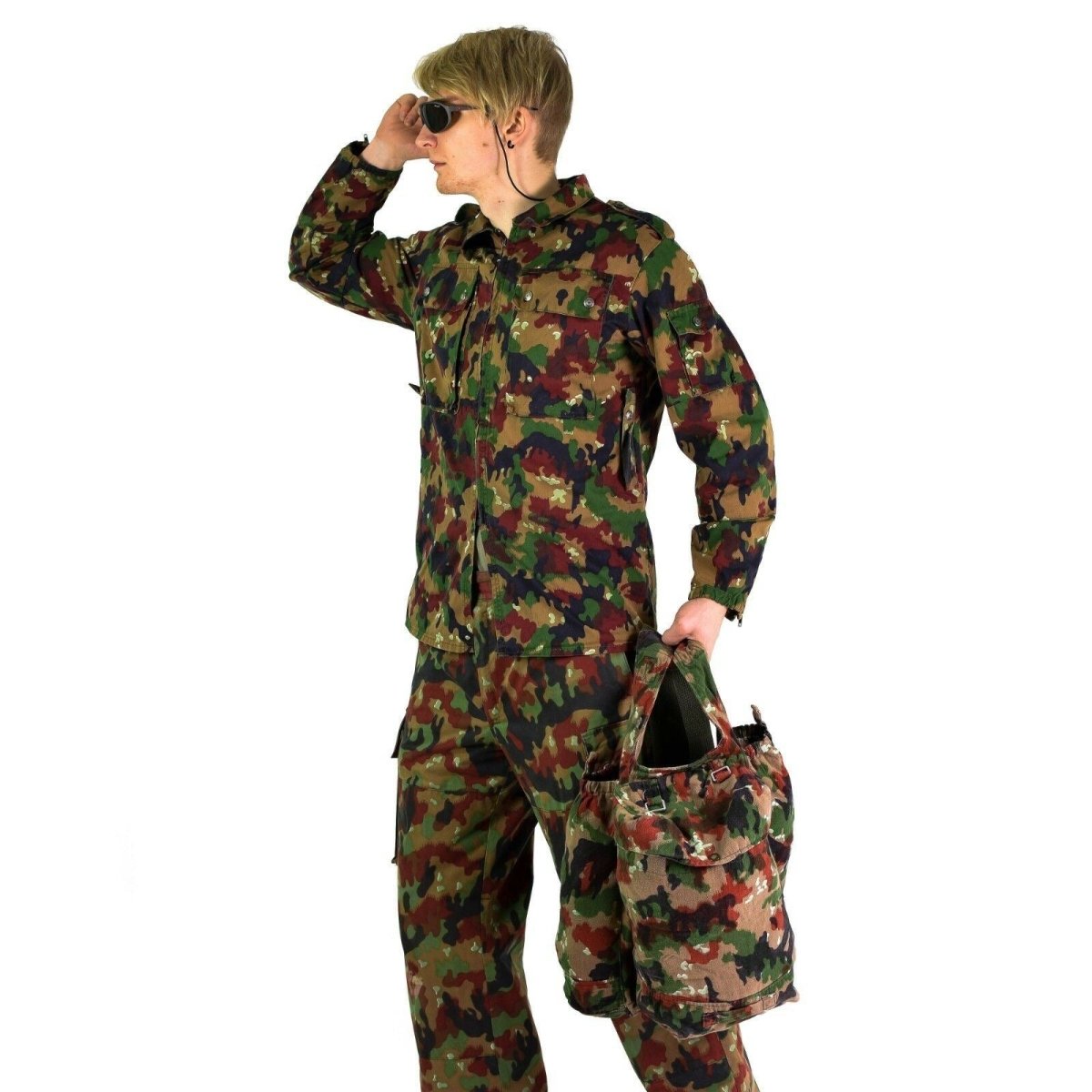 Alpen camo backpack genuine Swiss army backpack Switzerland sniper ...