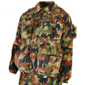 Giacca vera dell'esercito svizzero M70 Alpenflage Camo Sniper Combat Parka con cappuccio