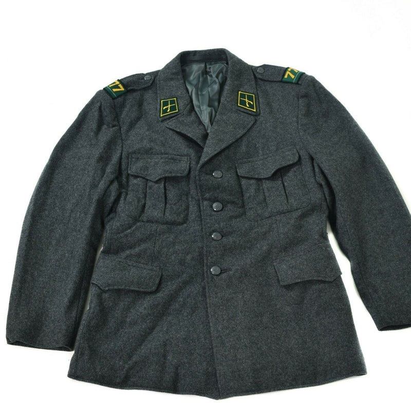 Military Surplus Wool Jacket Genuine Swiss army wool jacket