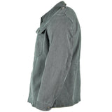 Veste de travail authentique de l'armée suisse veste militaire en jean gris vintage surplus