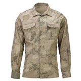 Echte türkische Uniformjacke der türkischen Armee Ripstop verstärkte die Ellbogen M2018 Camo