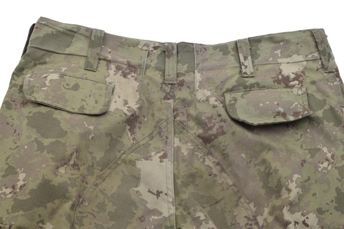 Oryginalne tureckie wojskowe spodnie polowe RIPSTOP Elastyczne kostki M2021 Camo