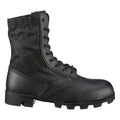 Genuine U.S. army Jungle black leather PANAMA boots combat military footwear NEW
