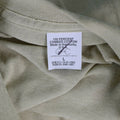 Original US Army T-Shirt Khaki gekämmte Baumwolle Kurzarm Militär NEU