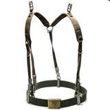 Duitse leger y-riem Suspenders Belt Webbing Set System Tactical Harness Pack Kit