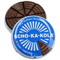 Niemiecka energia mleczna czekolada scho-kola-kola pełne mleko 100 g puszka puszka niebieska