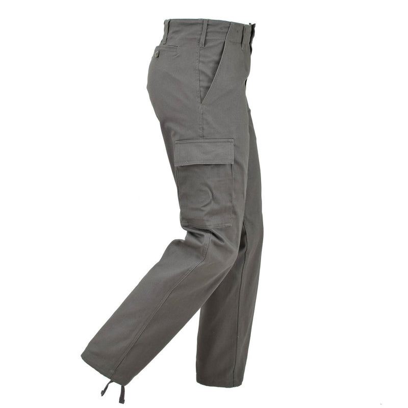 German Military moleskin style pants olive combat uniform trousers replica NEW