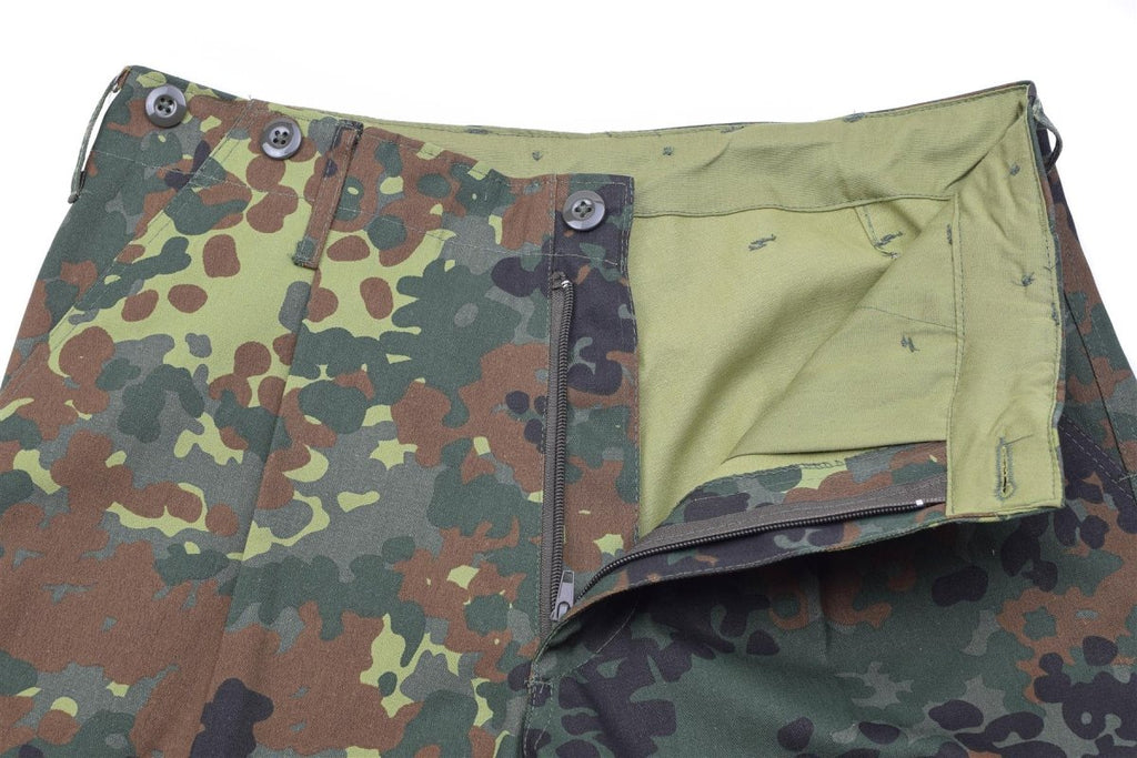 German Army Flectarn Camo Trousers, European Mltary Surplus Flecktarn Camouflage Trousers German Army Flectarn Camo Trousers, European Mltary Surplus Flecktarn Camouflage Trousers