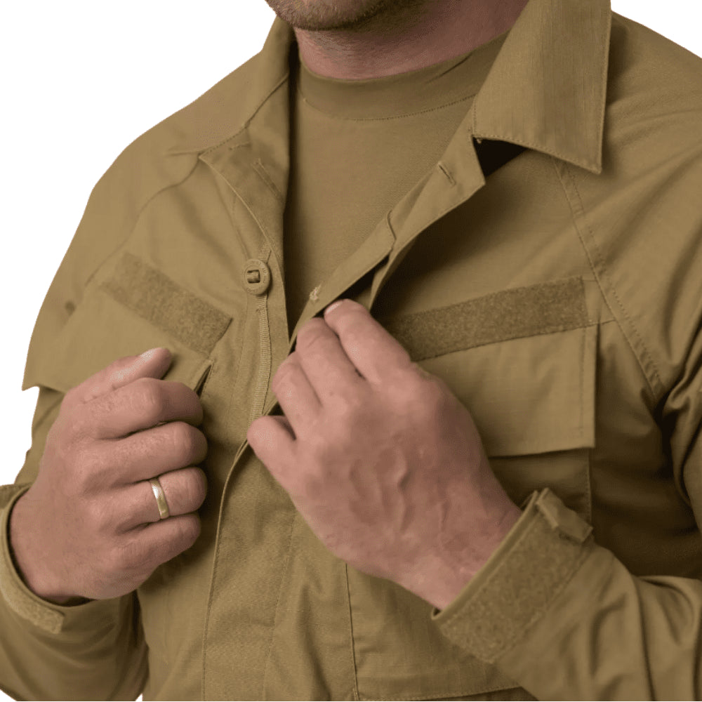 Camicia Helikon-Tex Raid Tactical Rinforzate Regolazione della cuffia di ventilazione