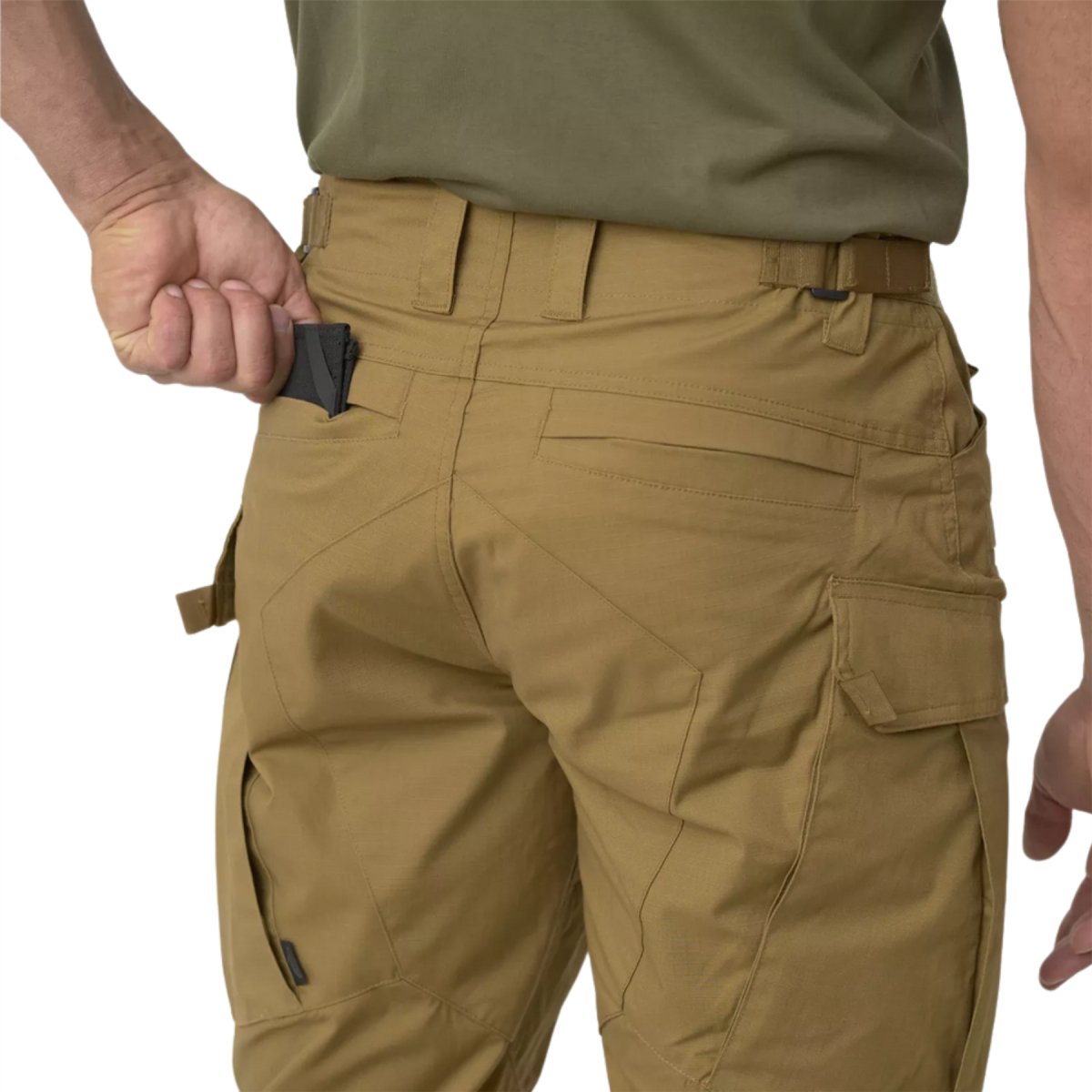 Pantaloni tattici Helikon-Tex SFU Next Mk2 Ripstop con regolazione multipunto Woodland