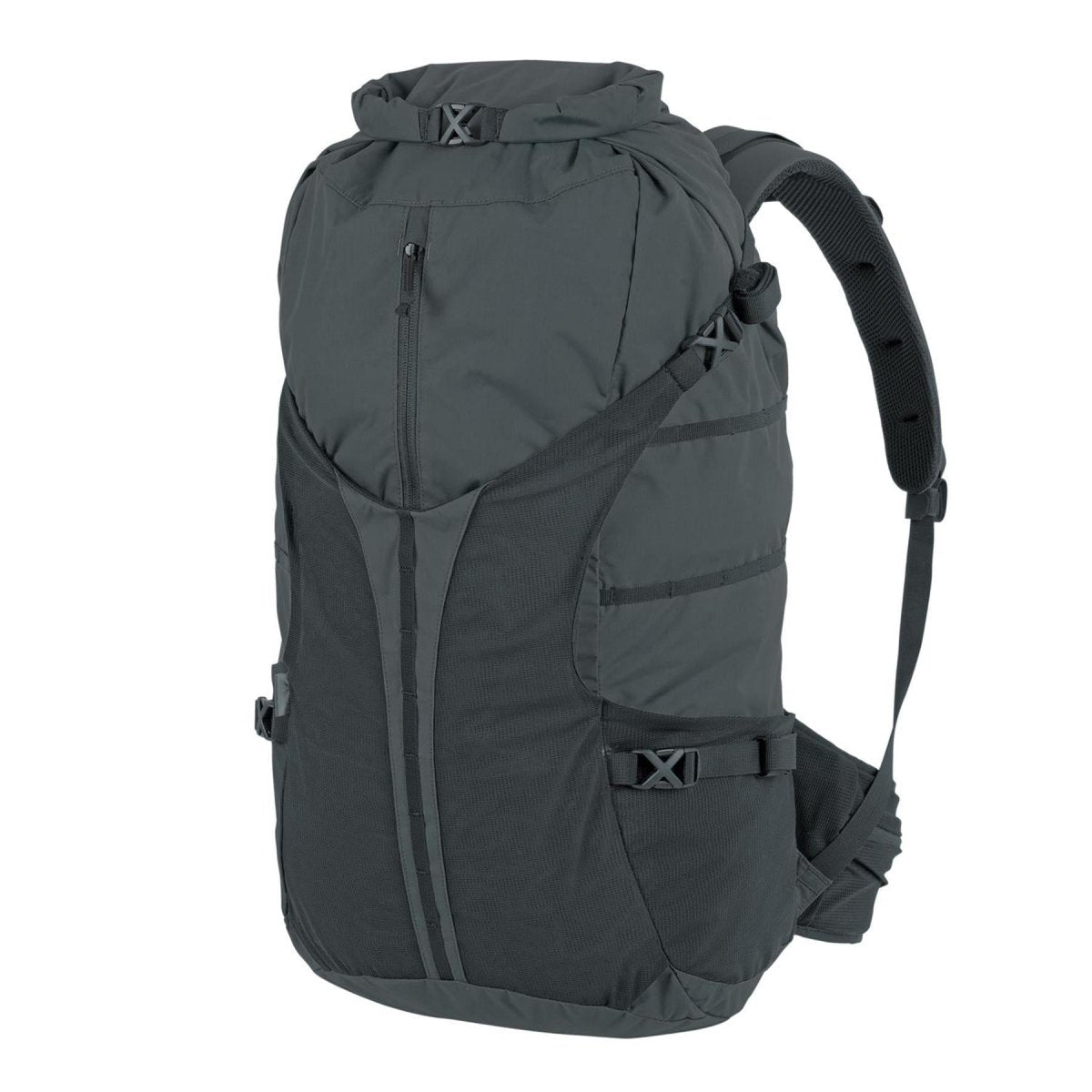 Helikon Summit Sac à Dos Rolltop Randonnée Voyage Pack Armée MOLLE 40L Noir
