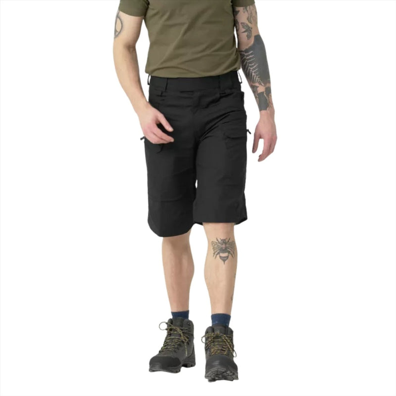 Helikon-Tex Urban Tactical Shorts Cargo Pockets PolyCotton Ripstop Black