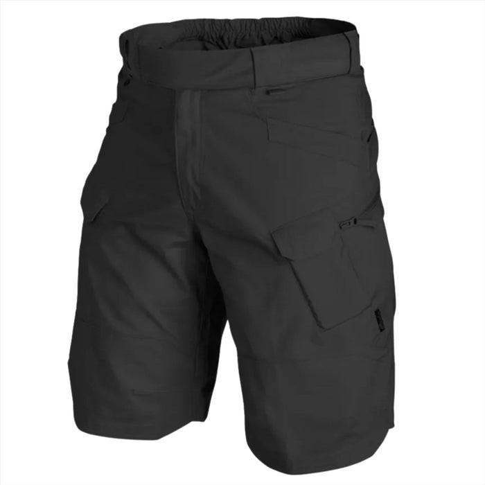 Helikon-Tex Urban Tactical Shorts Cargotaschen PolyCotton Ripstop Schwarz - GoMilitar