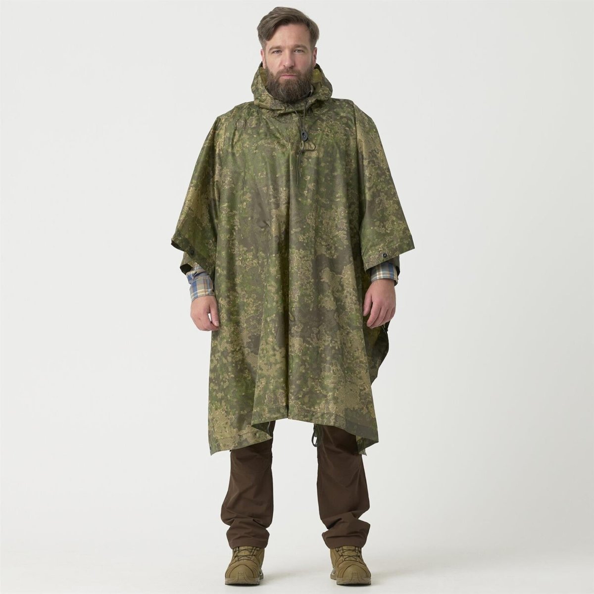 Heavy duty poncho rain gear Helikon-Tex U.S. Army Model Poncho - GoMilitar