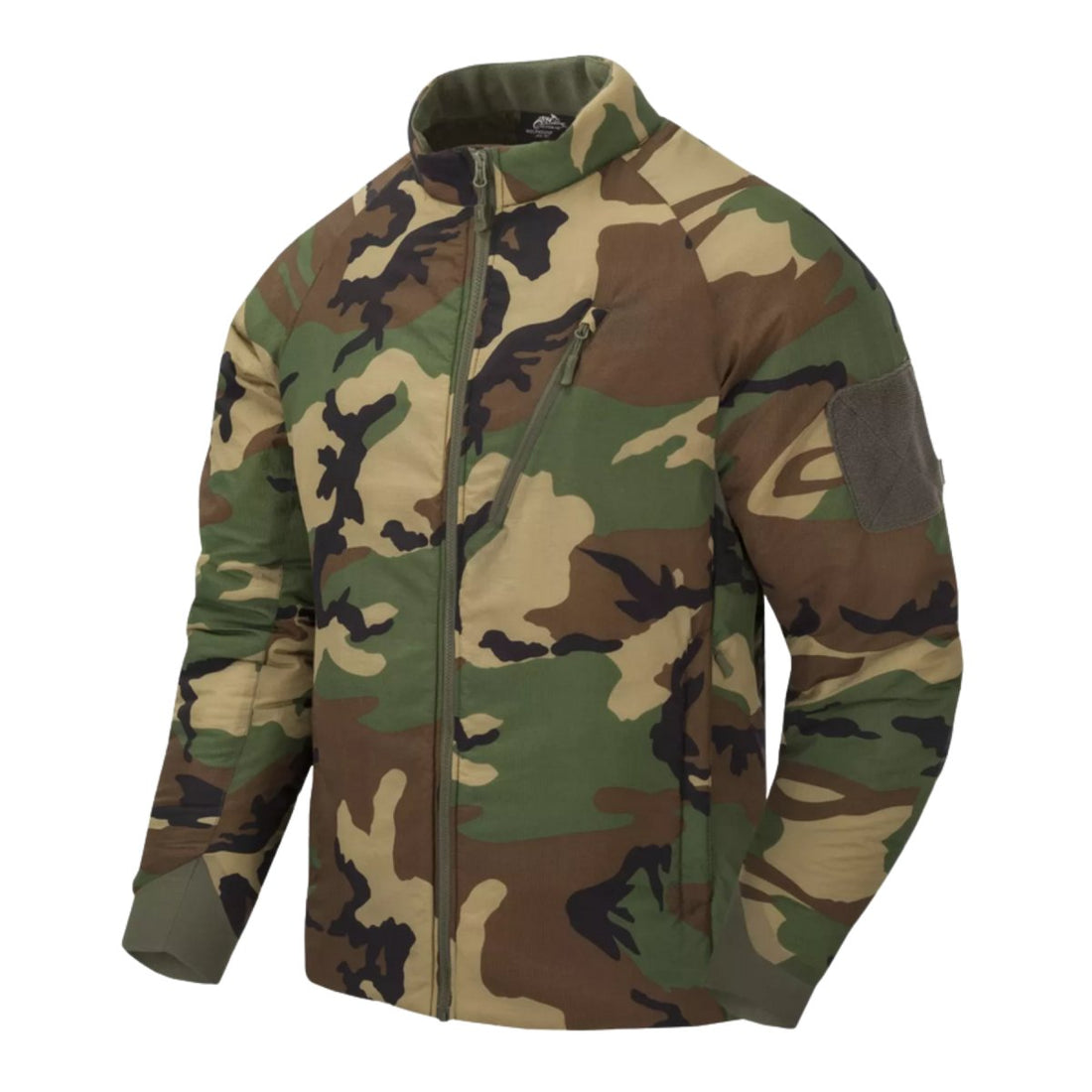Helikon-Tex Wolfhound Veste Climashield Isolation Windpack Woodland Camo