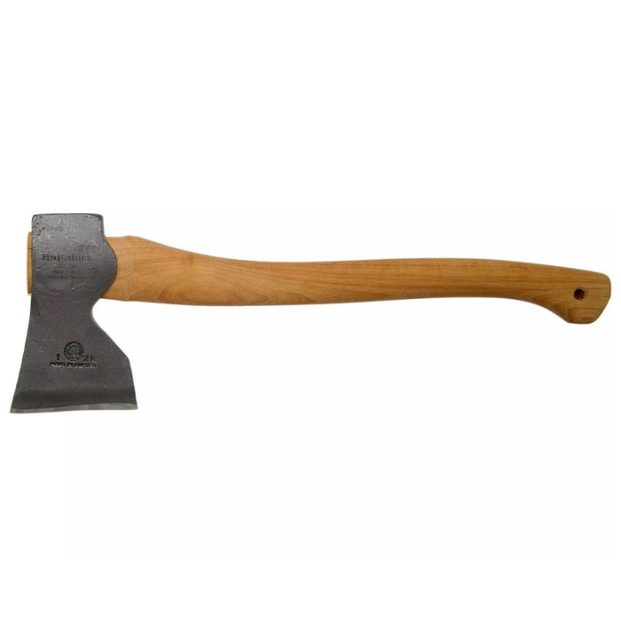Zimmermannsaxt von Hultafors mit Kohlenstoffstahlklinge und langlebigem, gebogenem Griff aus Hickoryholz für präzise Holzbearbeitungsarbeiten