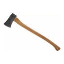 HULTAFORS felling axe with carbon steel head and durable hickory wood handle, ideal for heavy-duty woodcutting tasks