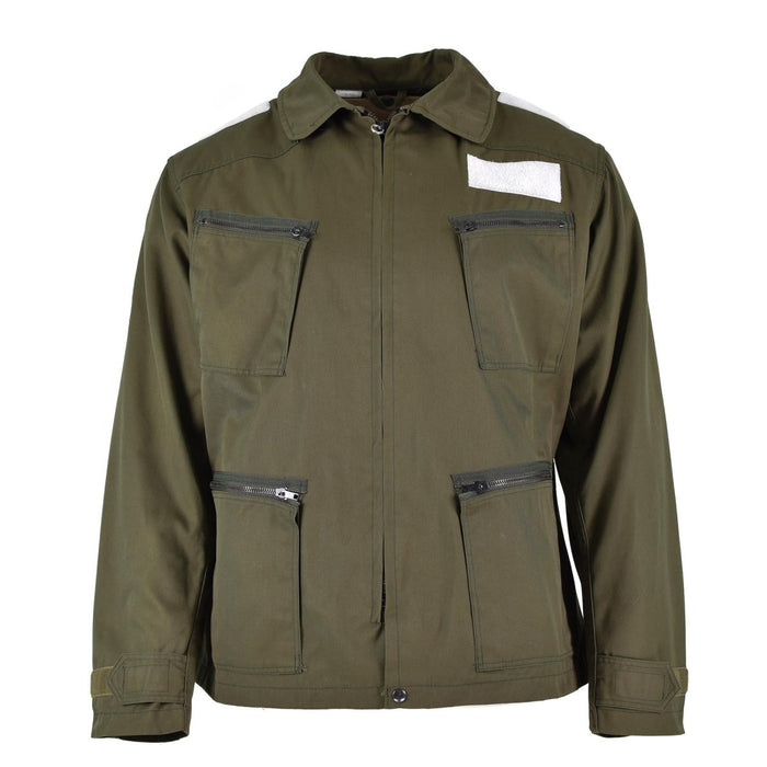 Italian army jacket field troops military issue OD parka lining windproof BDU - GoMilitar