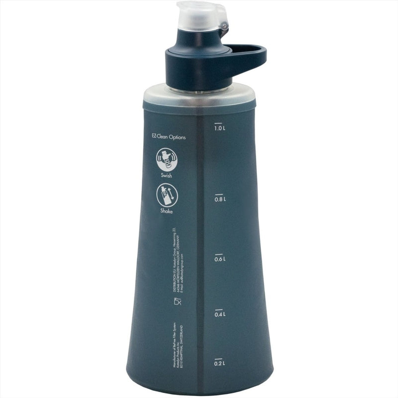 Katadyn BeFree AC 1L Water Filter Bottle Activated Carbon Removes Bacteria