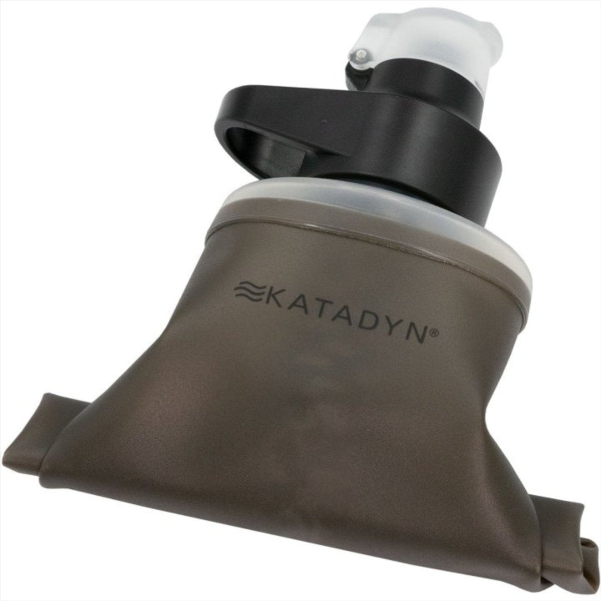 Katadyn BeFree AC 1L Water Filter Foldable Bottle EZ Clean Technology Black