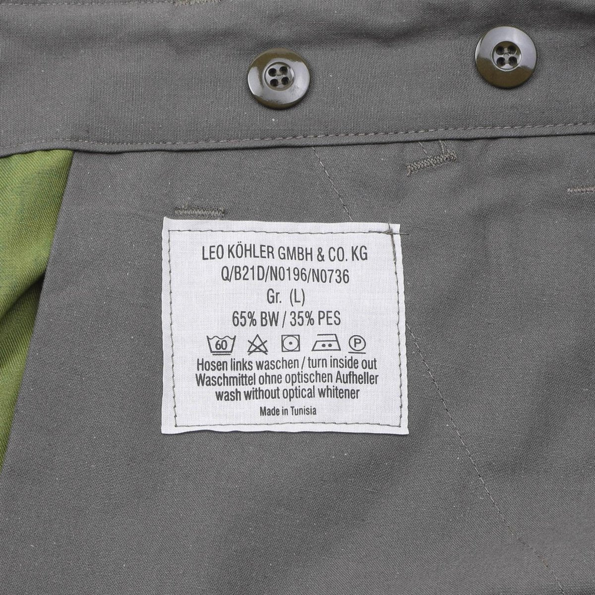 Leo Kohler Knie-lengte shorts Militair Personeel Bermuda Flecktarn Camouflage
