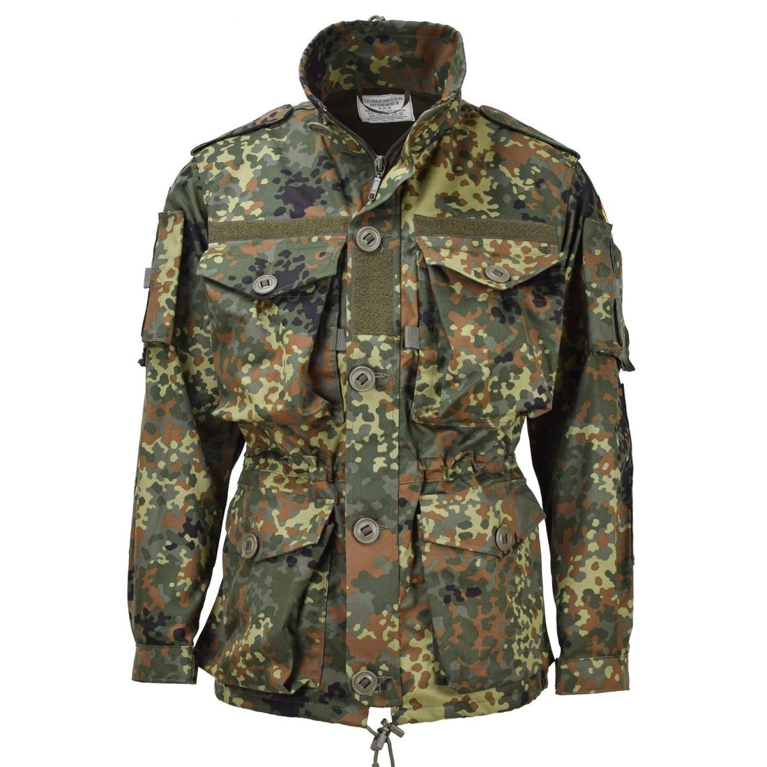 Giacca tattica di combattimento militare di Leo Kohler Fiecktarn Camo
