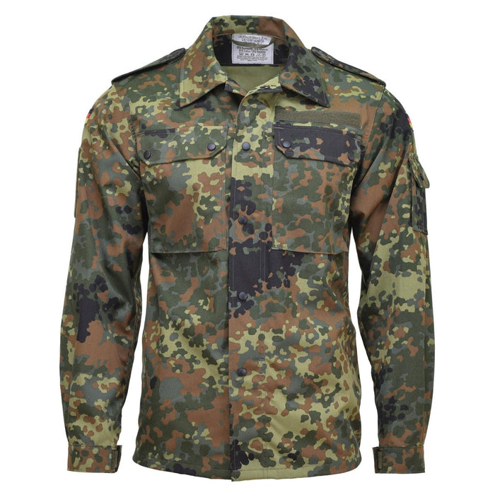 Camicie militari tattiche Leo Kohler giacca flecktarn mimetica leggera da combattimento BW - GoMilitar