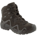 Lowa Zephyr GTX Mid TF Bottes tactiques imperméables avec tige rembourrée marron foncé