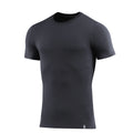 M-TAC 93/7 Summer T-Shirt Lightweight Stretch Cotton Short Sleeve Dark Grey