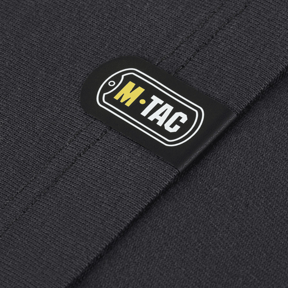 M-TAC 93/7 Summer T-Shirt Lightweight Stretch Cotton Short Sleeve Dark Grey