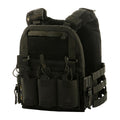 M-TAC Cuirass QRS Plaque Tactique Carier Cordura Système de Dégagement Rapide Noir