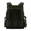 M-TAC Cuirass QRS Plaque Tactique Carier Cordura Système de Dégagement Rapide Noir