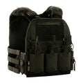 M-TAC Cuirass QRS Plaque Tactique Carier Cordura Système de Dégagement Rapide Noir