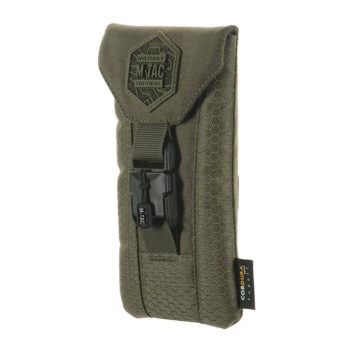 M – TAC Elite Administrationstasche, robuste Cordura-HEX-Smartphone-Hülle, Oliv – GoMilitar