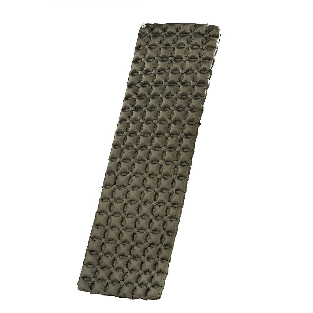 M-TAC Inflatable Sleeping Pad 195x58x5cm Lightweight Camping Mat Olive